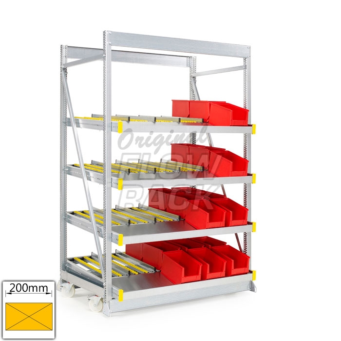 Kanban fahrbar Feldweite 1390 mm